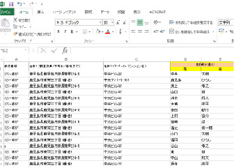 可変文字データ